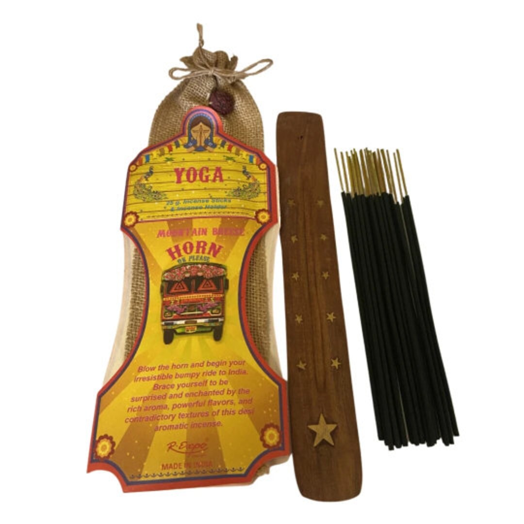 The Great Indian Incense Set Jute Gift Bag Inc Incense Etsy