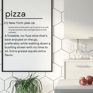 Definicja pizzy w Nowym Jorku: cyfrowe pobieranie dla miłośników pizzy