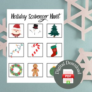 Holiday Scavenger Hunt for Kids!