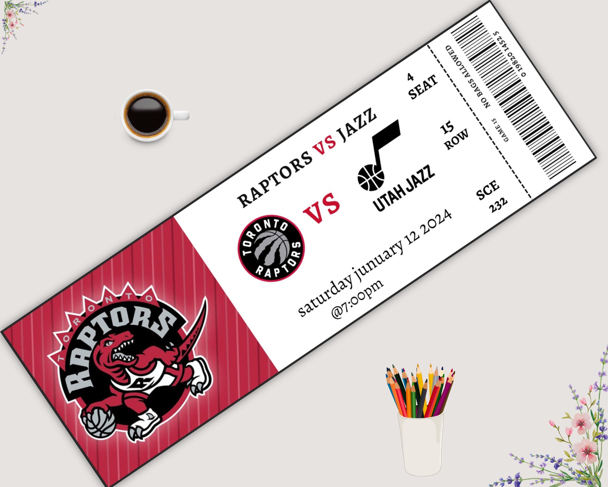 Custom Basketball Tickets Event Custom Tickets Basketball Etsy