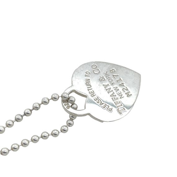Return to Tiffany & Co. Heart Tag Silver Bead Ball 34