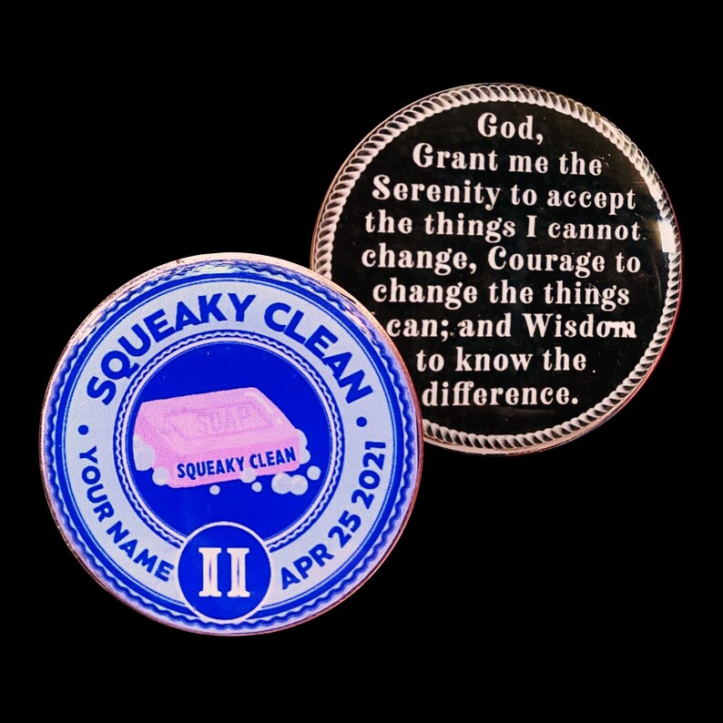 Narcotics Anonymous Token Funny NA Recovery Anniversary or - Etsy UK