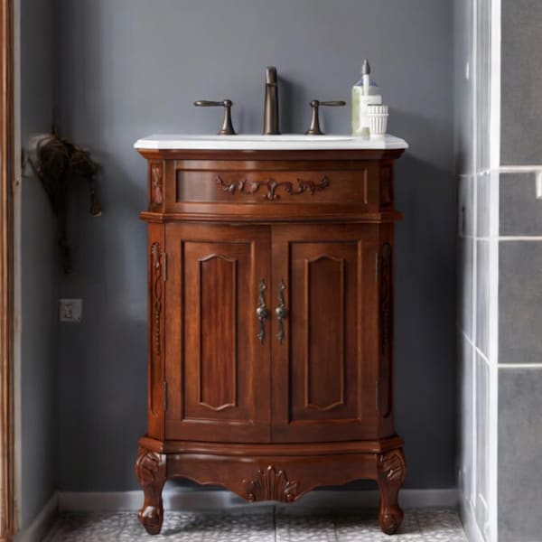 24 Inch Bathroom Vanity - Etsy