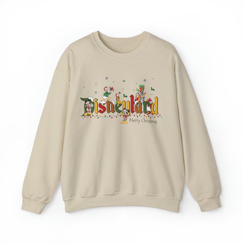 Disneyland Christmas Sweater Etsy