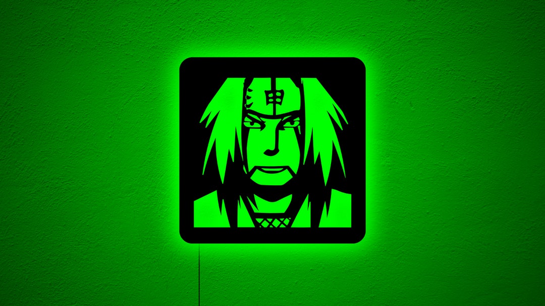 Anime Led Wall Sign Anime Wall Decoration Manga Wall Art Etsy