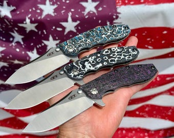 Zero Tolerance ZT0562 + Báscula FATCARBON exótica personalizada. ¡Una maravilla única!