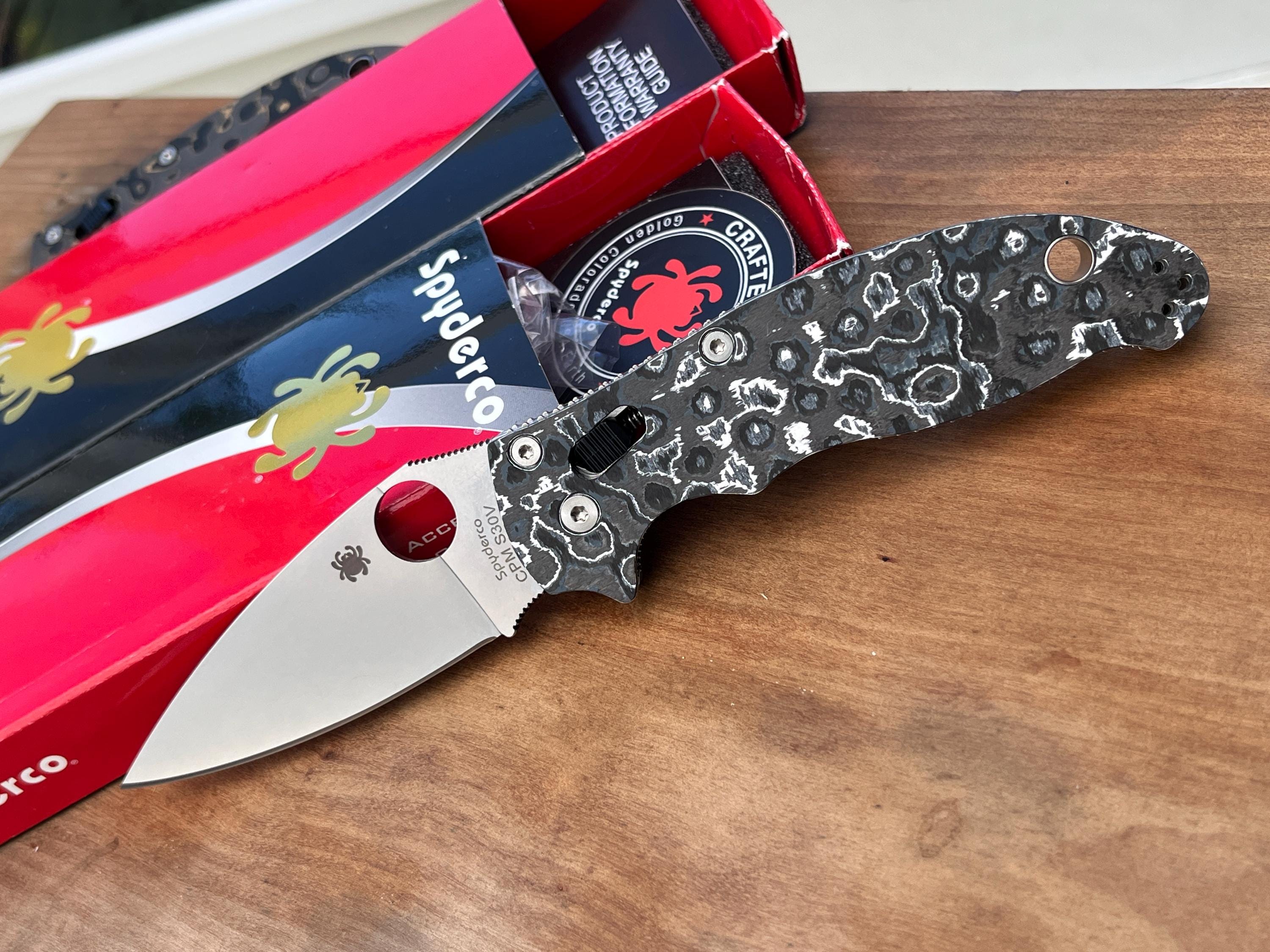 Spyderco manix 2 xl - Etsy 日本
