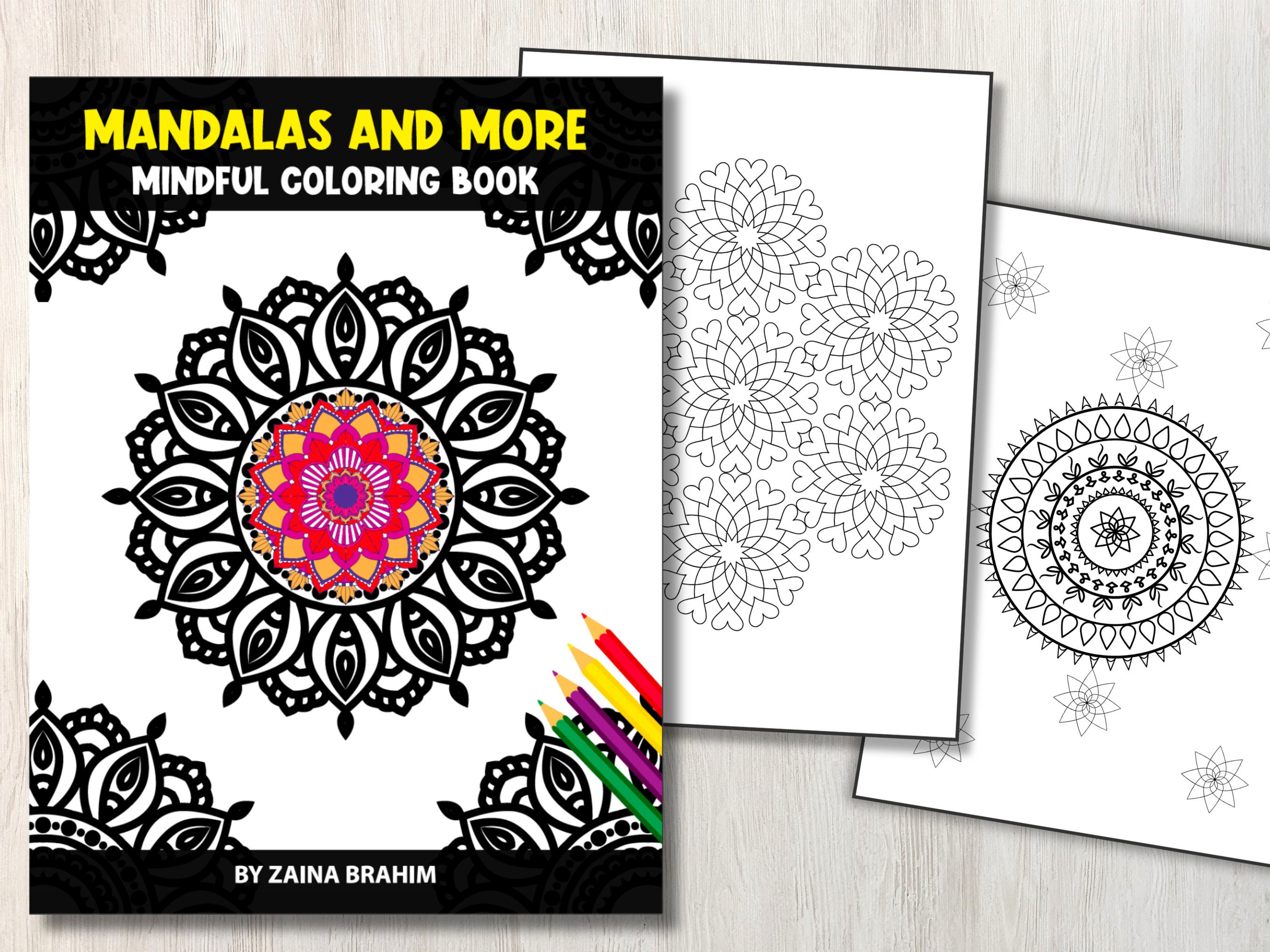 Mandalas y más, Libro para colorear de mandalas de 28 páginas para adultos,  PDF, Páginas para colorear imprimibles, Descarga instantánea, Arteterapia,  Alivio del estrés - Etsy México, image size:2700x2025