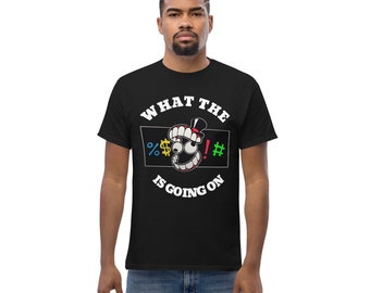 Amazing Digital Circus T-Shirt: Pomni "What the (BLEEP) is going on" Unisex Tee