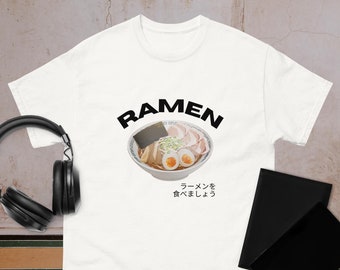 Camiseta Ramen / Camiseta anime / Camiseta de comida / Camisa de fideos / Camisa gráfica / Camiseta japonesa / Camiseta unisex / Regalos para amantes de la comida / Manga
