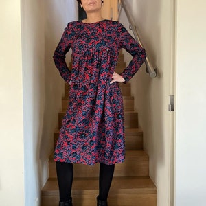 Patron PDF de robe à taille froncée + guide de piratage