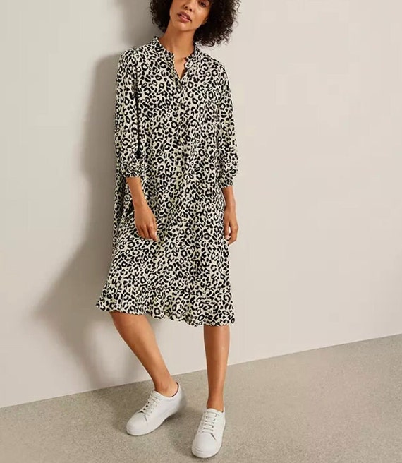 Shirt Dress Pdf Sewing Pattern Lantern Sleeve Flared Pocket Dress  Pdfpattern Size XS-XXL Digital - Etsy
