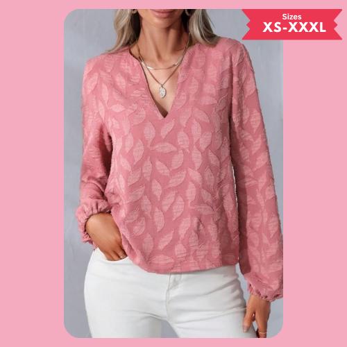 PDF Long Sleeve V Neck Top Sewing Pattern Bishop Sleeve Blouse ...