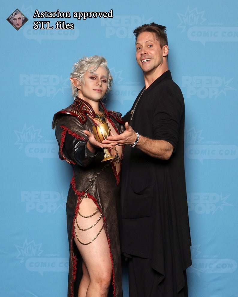 Wavemother's Robe STL Files Baldurs Gate 3 Etsy Singapore