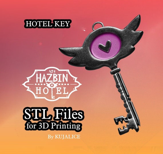Hazbin Hotel Key Cosplay 3D Print STL File - Etsy