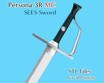 結城 誠 S.E.E.S ペルソナ3 リロード MC 主人公 剣 - Etsy 日本