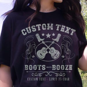 Country Western Style Music Shirt, Vintage Music Shirt, Western Music T-Shirt, Red Dirt Music Tee, Music Lover Tee, Red Dirt Concert Shirt