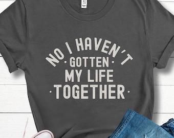 Sarcastic Introvert Shirt, Funny ADHD Humor Tee, Weirdcore, Relatable Mental Health, Life Quote Shirt, Funny Inappropriate Gift, Sassy Quote