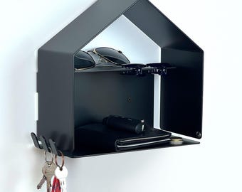 Home Of Essentials - black - shelf, key rack - Oh Sheet!