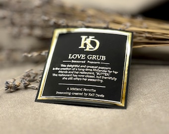 Custom Gold Foil Stickers: Logo Labels for Packaging