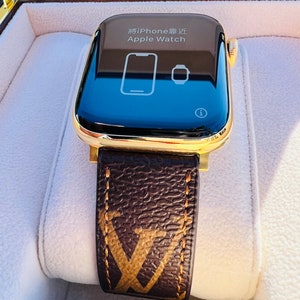 $60 Upcycled Authentic Louis Vuitton Apple Watch Band