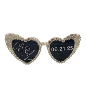 Custom Wedding Sunglasses