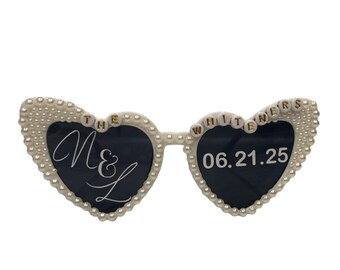Custom Wedding Sunglasses