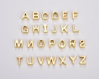 18Kゴールドフィルド パーソナライズ アルファベット文字 イニシャル