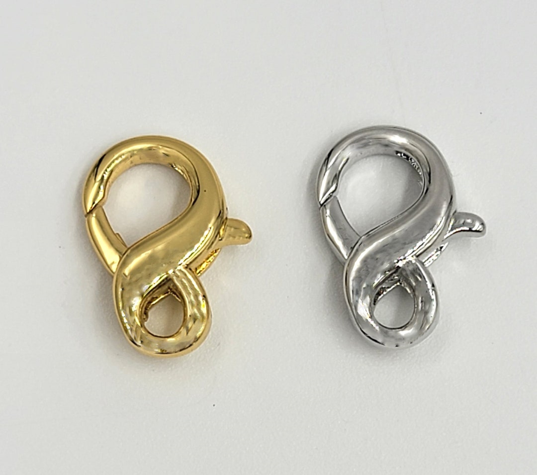 Double Opening Infinity Clasp, Figure 8 Interchangeable Enhancer Clasps ...
