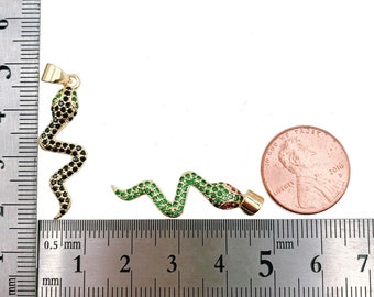 Collana antica a forma di serpente in oro giall