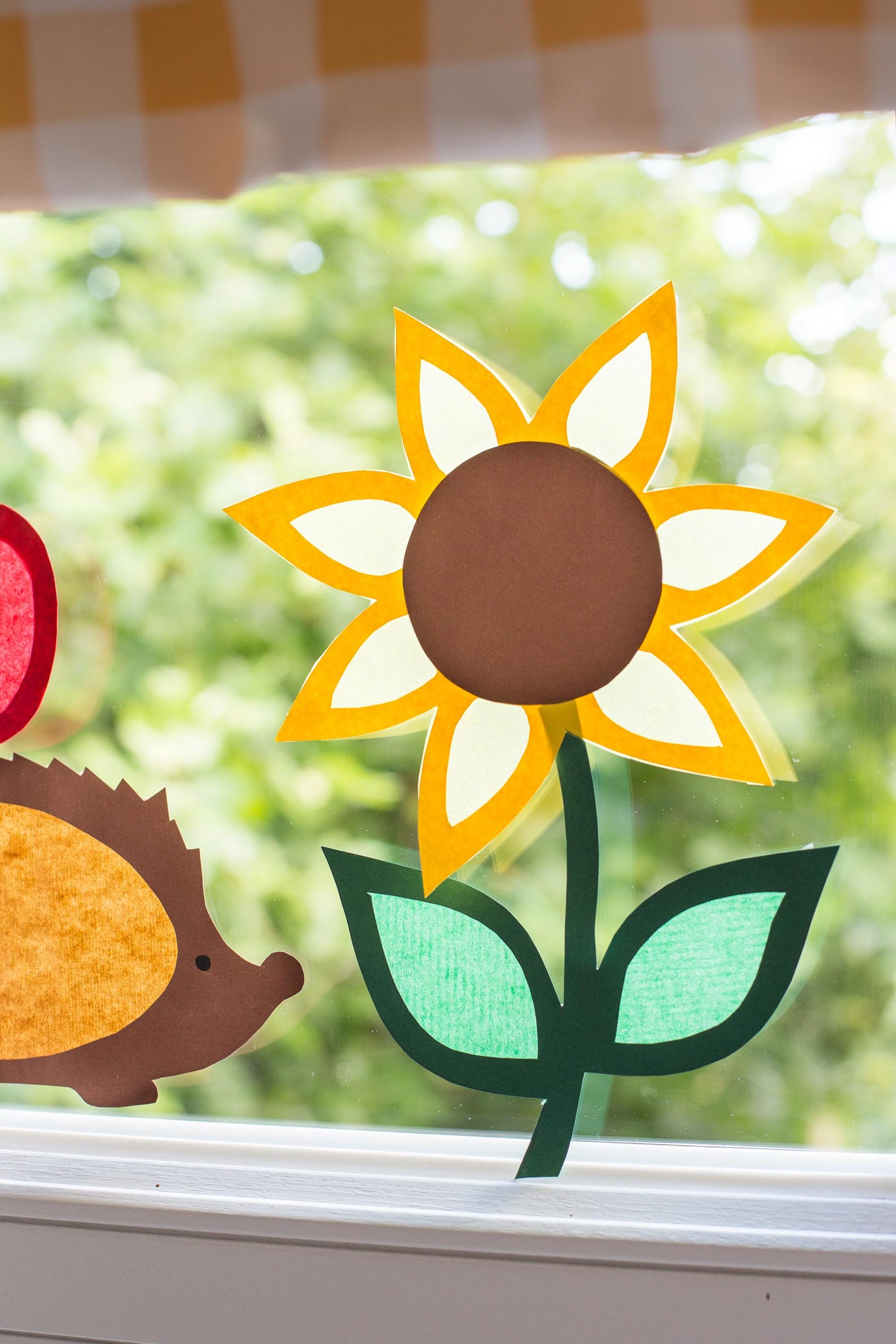 Herbstliche-Fensterbilder Vorlage als PDF-Download – Kreative