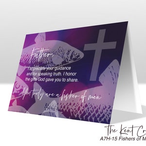 Father/Priest Greeting Card - &quot;Fishers of Men&quot;