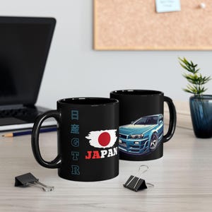 Nissan GTR R34 Mug: JDM Japanese Car Enthusiast Gift