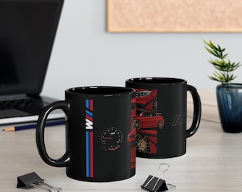 Taza de diseño exclusivo para entusiastas de BMW: ¡placer de conducir y estilo legendarios!