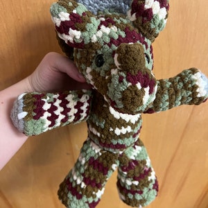 Crochet Triceratops