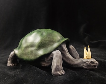 Miriel Pastor de Votos Anillo Elden pintado a mano Papa Tortuga He aquí el perro