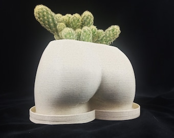 Woman Butt Succulent Vase Planter