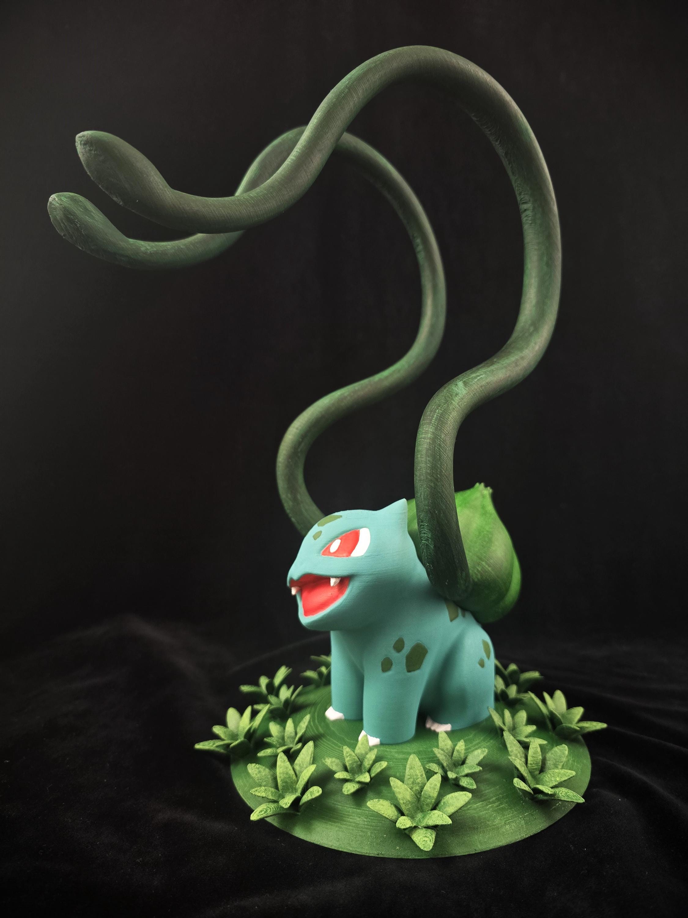 Bulbasaur Headphone Stand, Hand Painted Pokemon Decoration, Pokemon Headset Holder, Gaming Accesory, Gift For Gamer