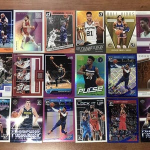 100 Assorted Basketball Cards  Topps, Panini, Upper Deck, NBA Hoops