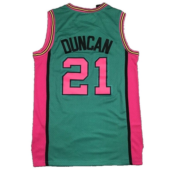 Tim Duncan Spurs Jersey 48 XL