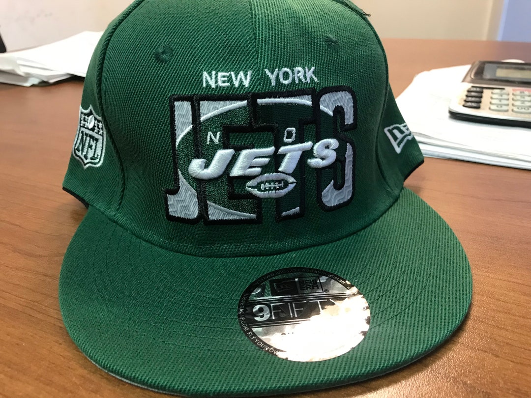 New York Jets Snapback Hat - Etsy