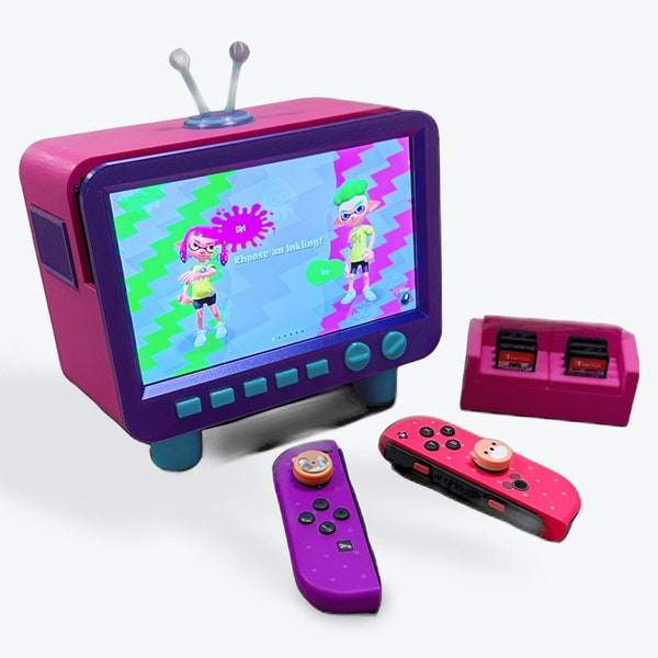 Station d'accueil Nintendo Switch avec canapé GRATUIT ! Thème rose