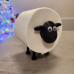 Shaun the Sheep Toilet Paper Holder Cute Washroom Decor image 4