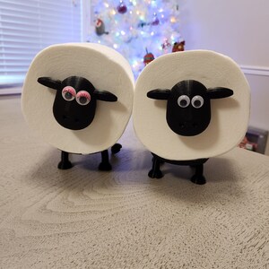 Shaun the Sheep Toilet Paper Holder Cute Washroom Decor image 6