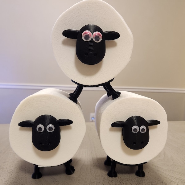 Shaun the Sheep Toilet Paper Holder - Cute Washroom Decor