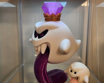 King Boo with Hidden Storage! - 12 Inches Tall - Floating Effect!