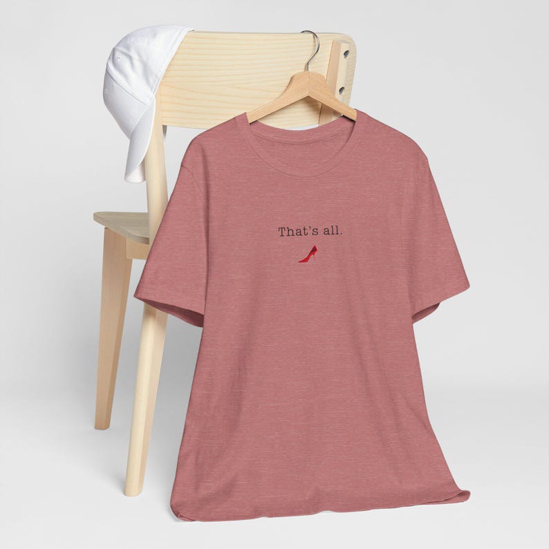 That's All-T-shirt, Devil Wears Prada-shirt, uniseks jersey T-shirt met korte mouw afbeelding 12