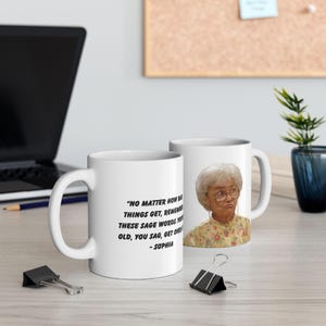 Tazza Sophia's Wisdom: tazza in ceramica Golden Girls da 11 once