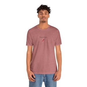 That's All-T-shirt, Devil Wears Prada-shirt, uniseks jersey T-shirt met korte mouw afbeelding 15
