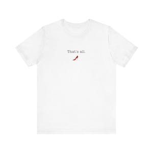 That's All-T-shirt, Devil Wears Prada-shirt, uniseks jersey T-shirt met korte mouw afbeelding 3